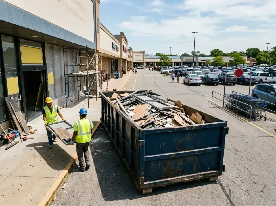 retail-store-renovation-debris-003 — frequently asked questions, Roll-off Dumpster Rentals in Martins Ferry, OH
